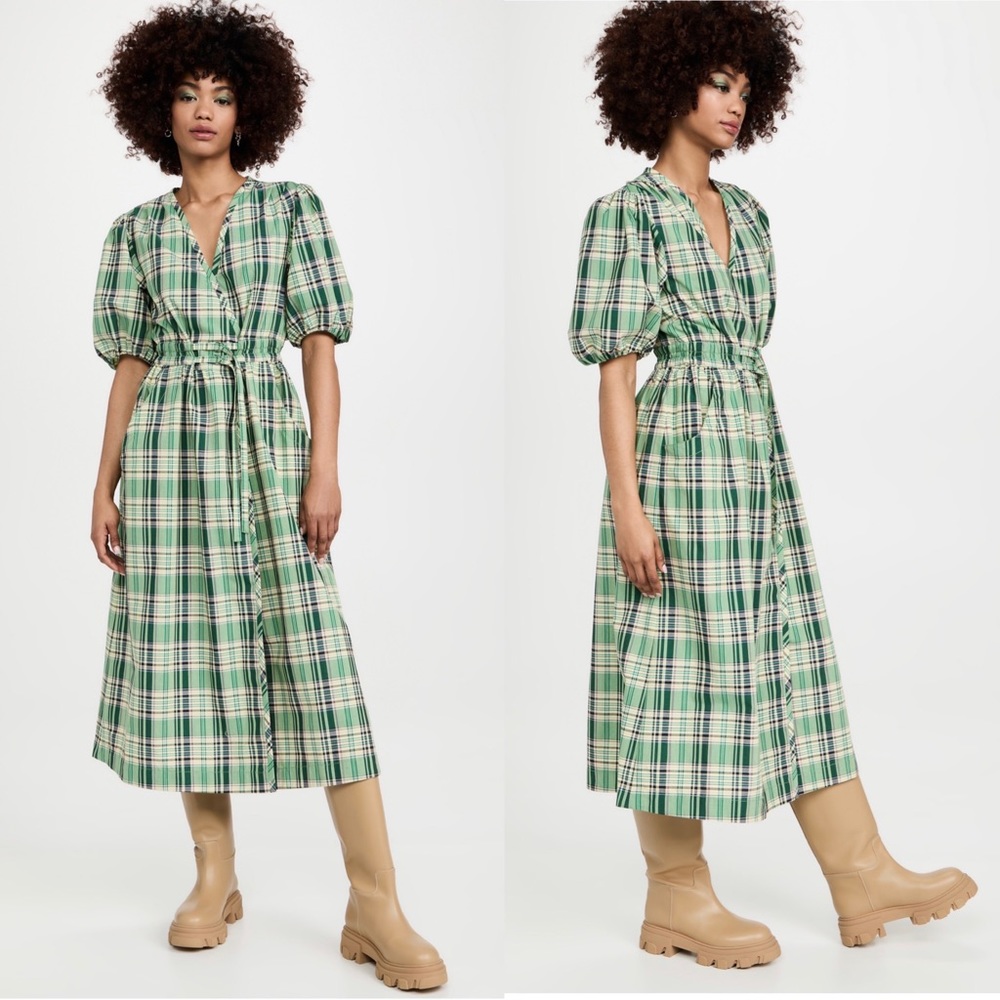 SOLD {Derek Lam 10 Crosby }Tiana Belted Wrap Dress Size 2 NWT